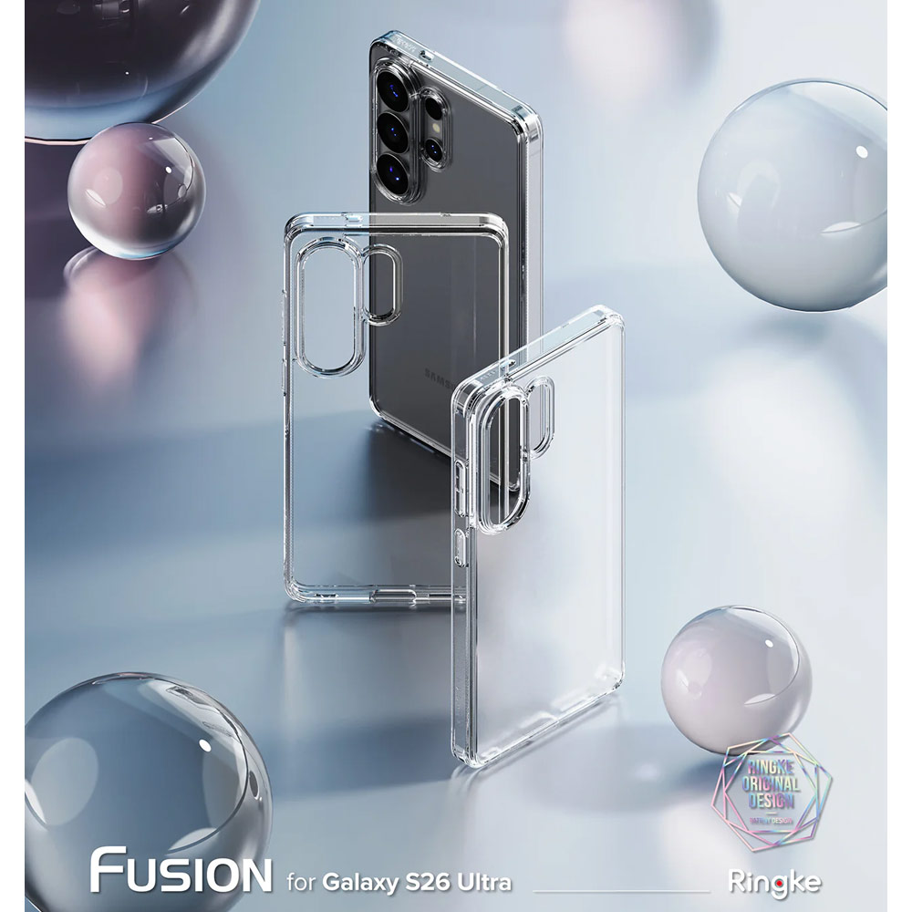 Picture of Samsung Galaxy S26 Ultra Case | Ringke Fusion Transparent Protection Case for Samsung Galaxy S26 Ultra (Matte)