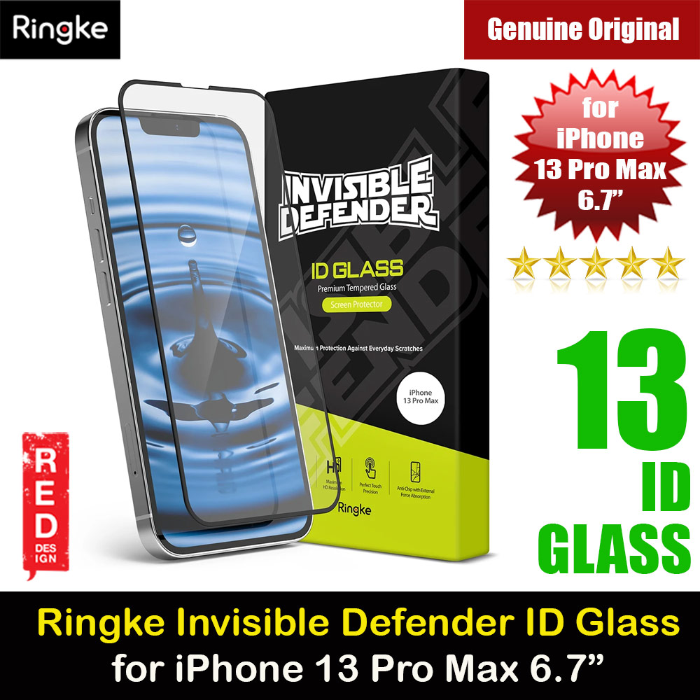 Picture of Ringke Invisible Defender Glass Tempered Glass Screen Protector for Apple iPhone 13 Pro Max 6.7 (Clear) Apple iPhone 13 Pro Max 6.7- Apple iPhone 13 Pro Max 6.7 Cases, Apple iPhone 13 Pro Max 6.7 Covers, iPad Cases and a wide selection of Apple iPhone 13 Pro Max 6.7 Accessories in Malaysia, Sabah, Sarawak and Singapore 