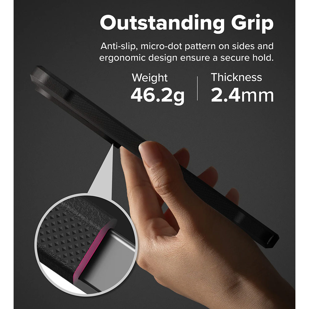 Picture of Samsung Galaxy S26 Ultra Case | Ringke Onyx Alpha Drop Protection Case for Samsung Galaxy S26 Ultra (Black)