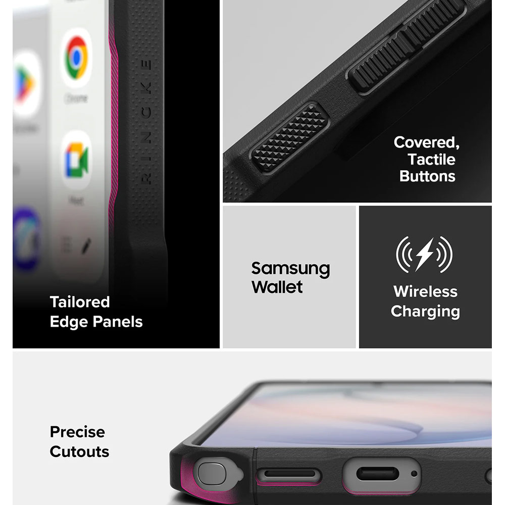 Picture of Samsung Galaxy S26 Ultra Case | Ringke Onyx Alpha Drop Protection Case for Samsung Galaxy S26 Ultra (Camo Black)