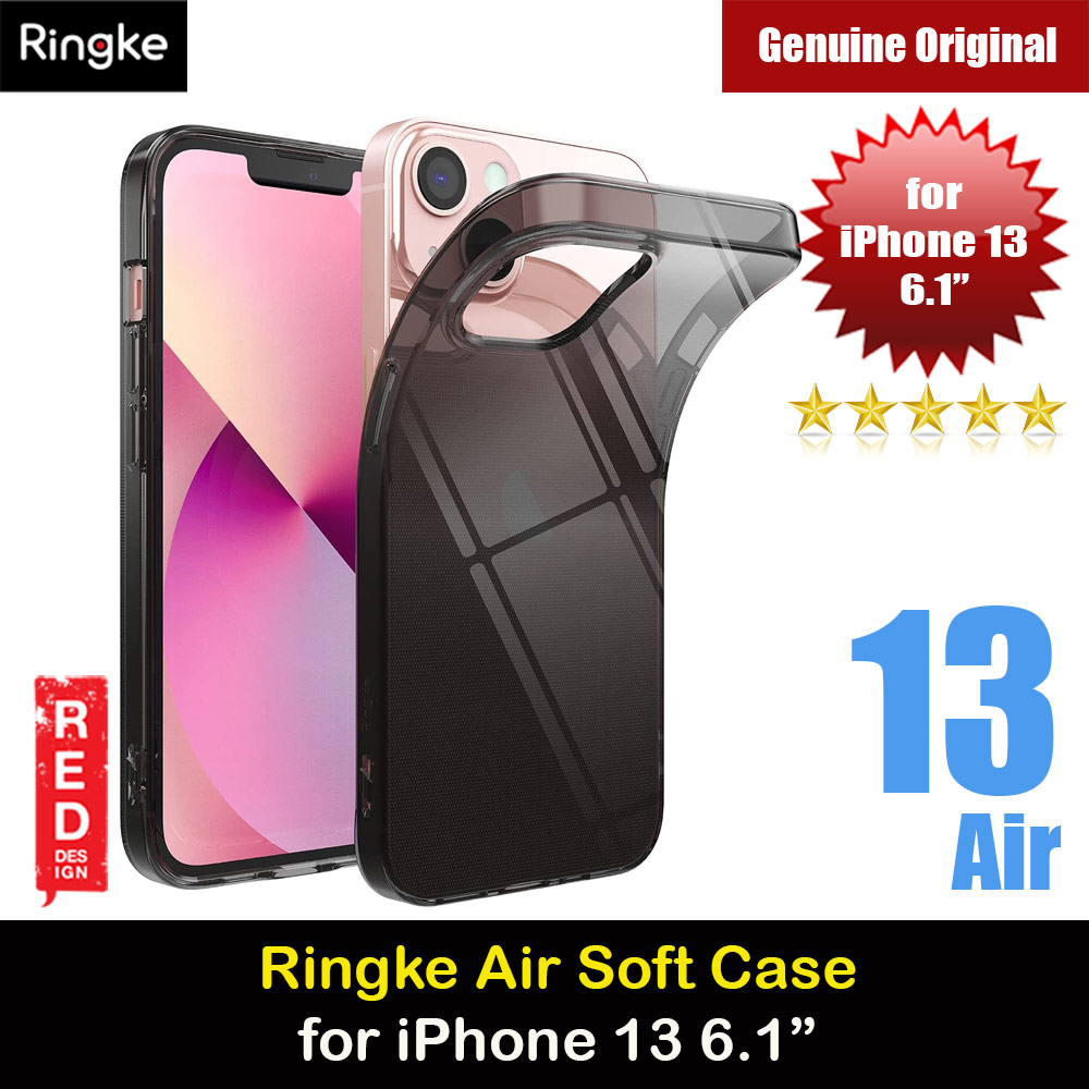 Picture of Ringke Air Soft TPU Protection Case for Apple iPhone 13 6.1 (Smoke Black) Apple iPhone 13 6.1- Apple iPhone 13 6.1 Cases, Apple iPhone 13 6.1 Covers, iPad Cases and a wide selection of Apple iPhone 13 6.1 Accessories in Malaysia, Sabah, Sarawak and Singapore 