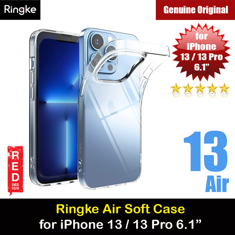 Picture of Ringke Air Soft TPU Protection Case for Apple iPhone 13 Pro 6.1 (Clear) Apple iPhone 13 Pro 6.1- Apple iPhone 13 Pro 6.1 Cases, Apple iPhone 13 Pro 6.1 Covers, iPad Cases and a wide selection of Apple iPhone 13 Pro 6.1 Accessories in Malaysia, Sabah, Sarawak and Singapore 