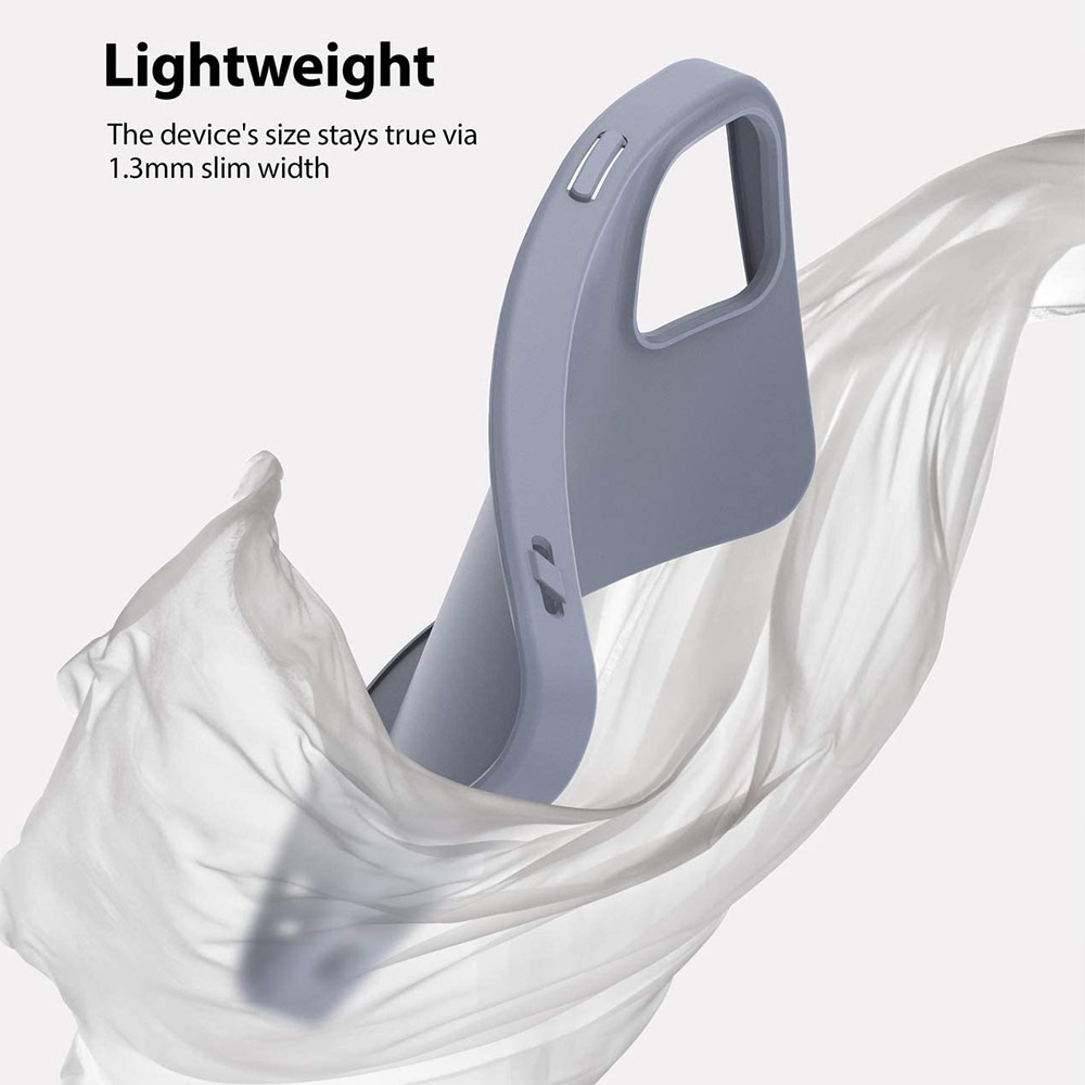 Picture of Apple iPhone 12 Pro Max 6.7 Case | Ringke Air S TPU Flexible Slim Fitting Cover Case for Apple iPhone 12 Pro Max 6.7 (Lavender Gray)