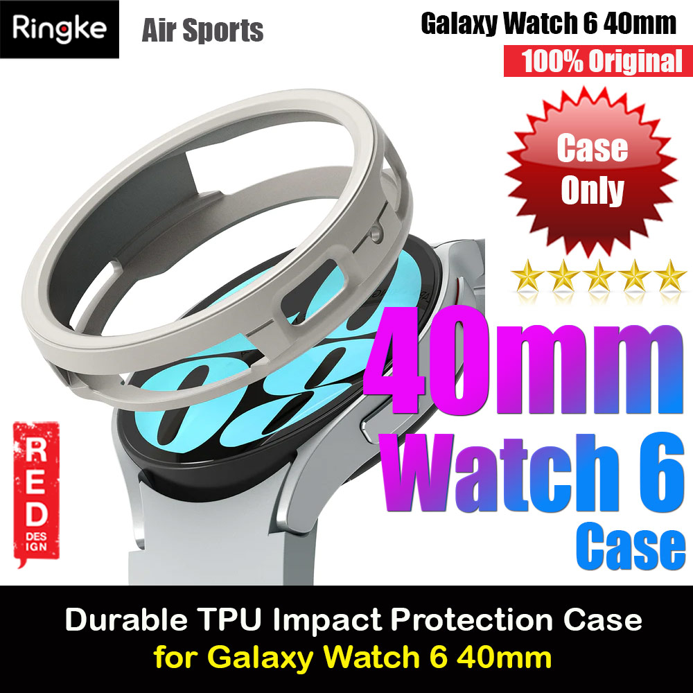 Picture of Ringke Air Sports Durable TPU Impact Protection Case for Samsung Galaxy Watch 6 Series 40mm (Warm Gray) Samsung Galaxy Watch 6 40mm- Samsung Galaxy Watch 6 40mm Cases, Samsung Galaxy Watch 6 40mm Covers, iPad Cases and a wide selection of Samsung Galaxy Watch 6 40mm Accessories in Malaysia, Sabah, Sarawak and Singapore 