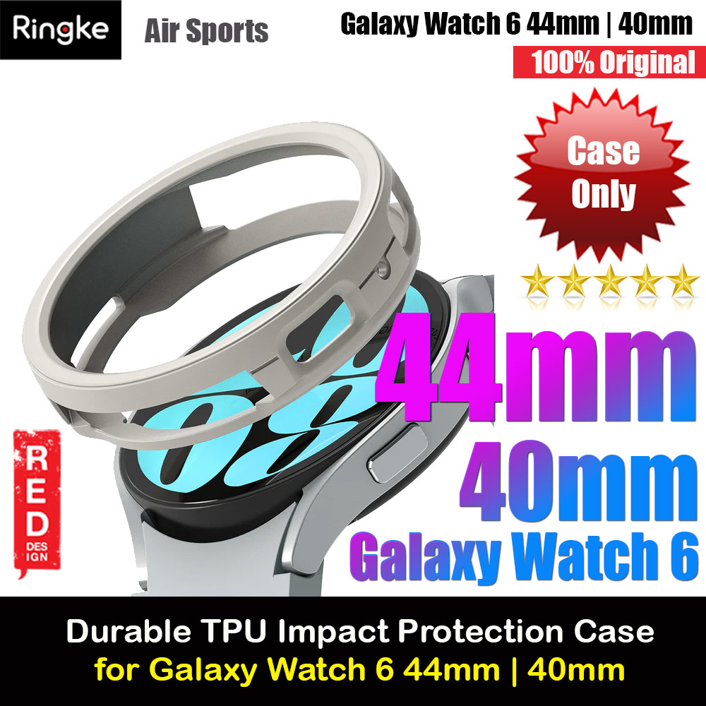 Picture of Ringke Air Sports Durable TPU Impact Protection Case for Samsung Galaxy Watch 6 Series 44mm (Warm Gray) Samsung Galaxy Watch 6 44mm- Samsung Galaxy Watch 6 44mm Cases, Samsung Galaxy Watch 6 44mm Covers, iPad Cases and a wide selection of Samsung Galaxy Watch 6 44mm Accessories in Malaysia, Sabah, Sarawak and Singapore 