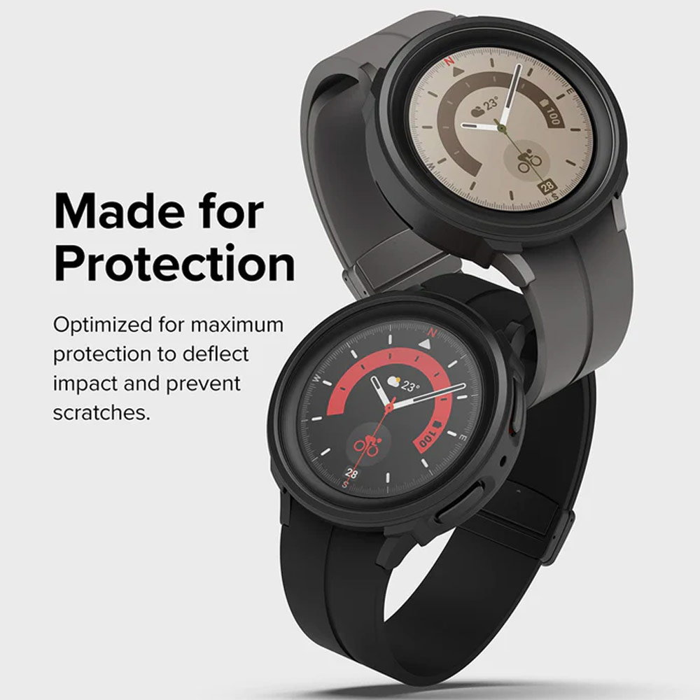 Picture of Samsung Galaxy Watch 5 Pro 45mm Case | Ringke Air Sports Flexible TPU Material Protection Case for Samsung Galaxy Watch 5 Pro Series 45mm (Matte Clear)