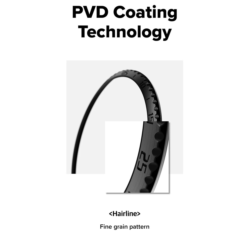 Picture of Garmin Forerunner 970  | Ringke Slim and Lightweight Design Stainless Steel Bezel for Garmin Forerunner 970 (RG01)