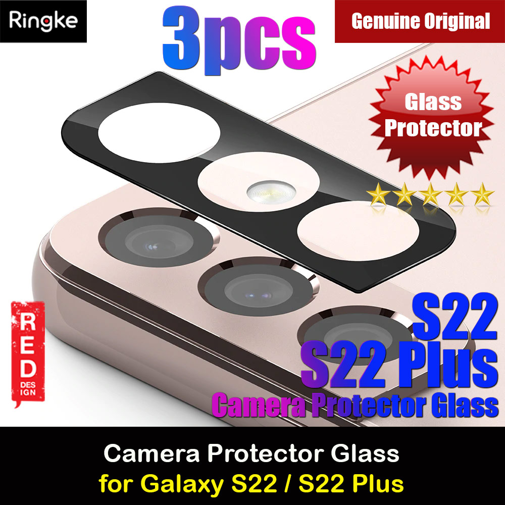 Picture of Ringke Camera Protector Glass Protector for Samsung Galaxy 22 Galaxy S22 Plus (3pcs) Samsung Galaxy S22 6.1- Samsung Galaxy S22 6.1 Cases, Samsung Galaxy S22 6.1 Covers, iPad Cases and a wide selection of Samsung Galaxy S22 6.1 Accessories in Malaysia, Sabah, Sarawak and Singapore 