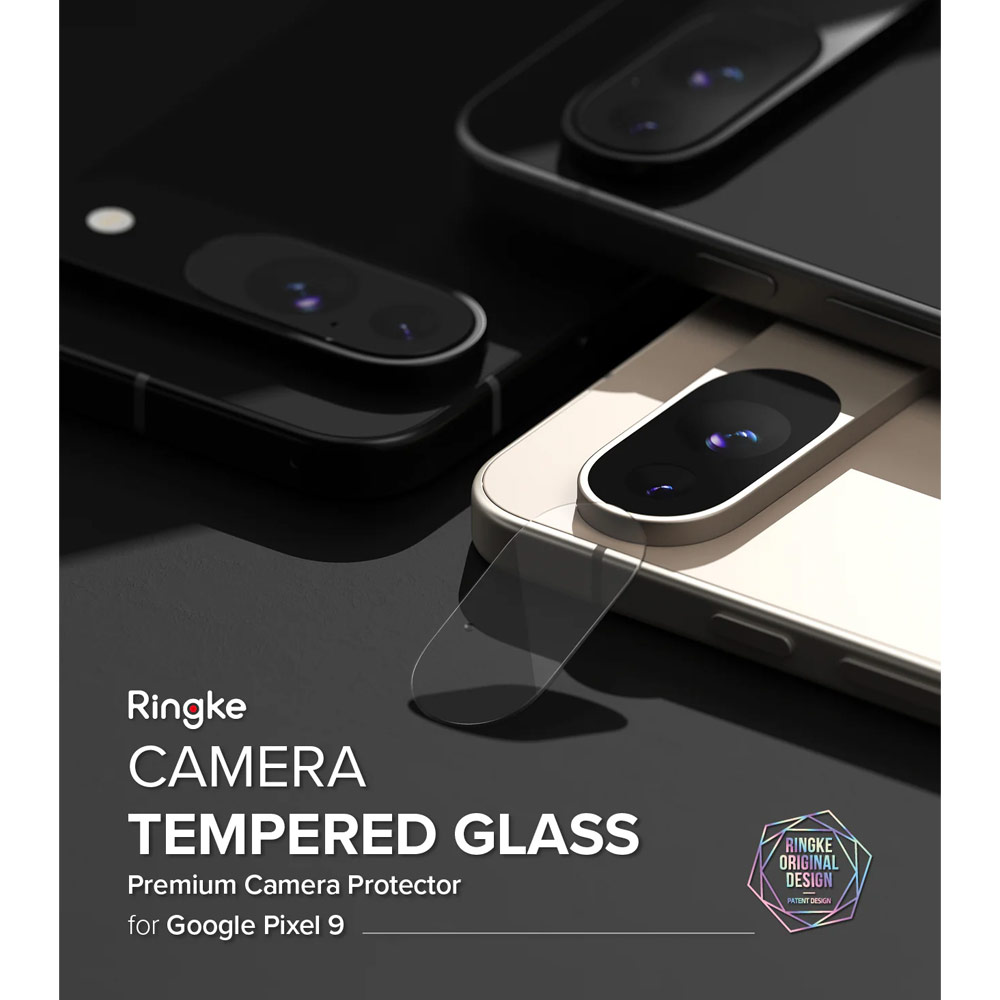 Picture of Google Pixel 9  | Ringke Camera Glass Protector for Google Pixel 9 (2pcs)