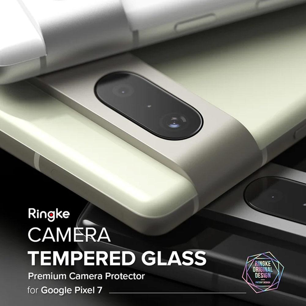 Picture of Google Pixel 7  | Ringke Camera Protector Tempered Glass for Google Pixel 7 (Clear 3pcs Pack)