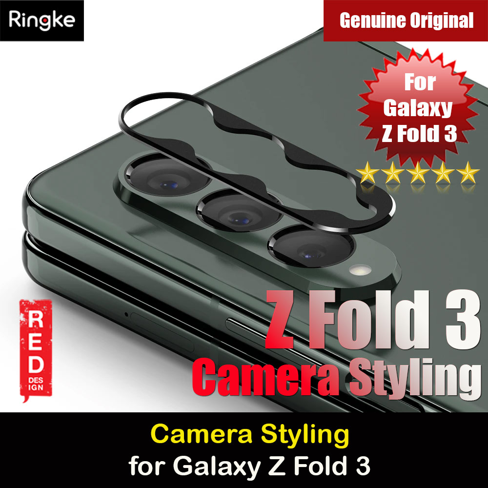 Picture of Ringke Camera Styling Lens Protector for Samsung Galaxy Z Fold 3 (Black) Samsung Galaxy Z Fold 3- Samsung Galaxy Z Fold 3 Cases, Samsung Galaxy Z Fold 3 Covers, iPad Cases and a wide selection of Samsung Galaxy Z Fold 3 Accessories in Malaysia, Sabah, Sarawak and Singapore 