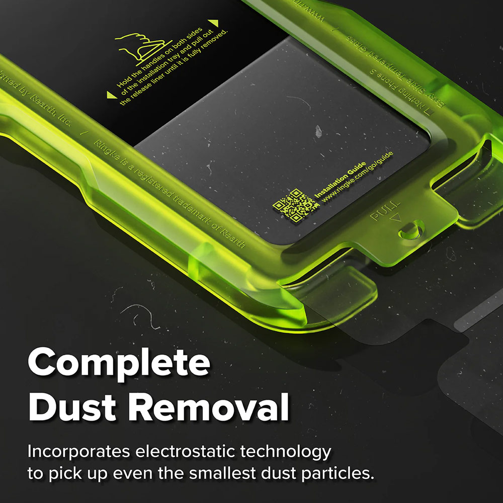 Picture of Nothing Phone 3  | Ringke Camera Lens Frame Glass Protector with Easy Installation for Nothing Phone3 (Black)