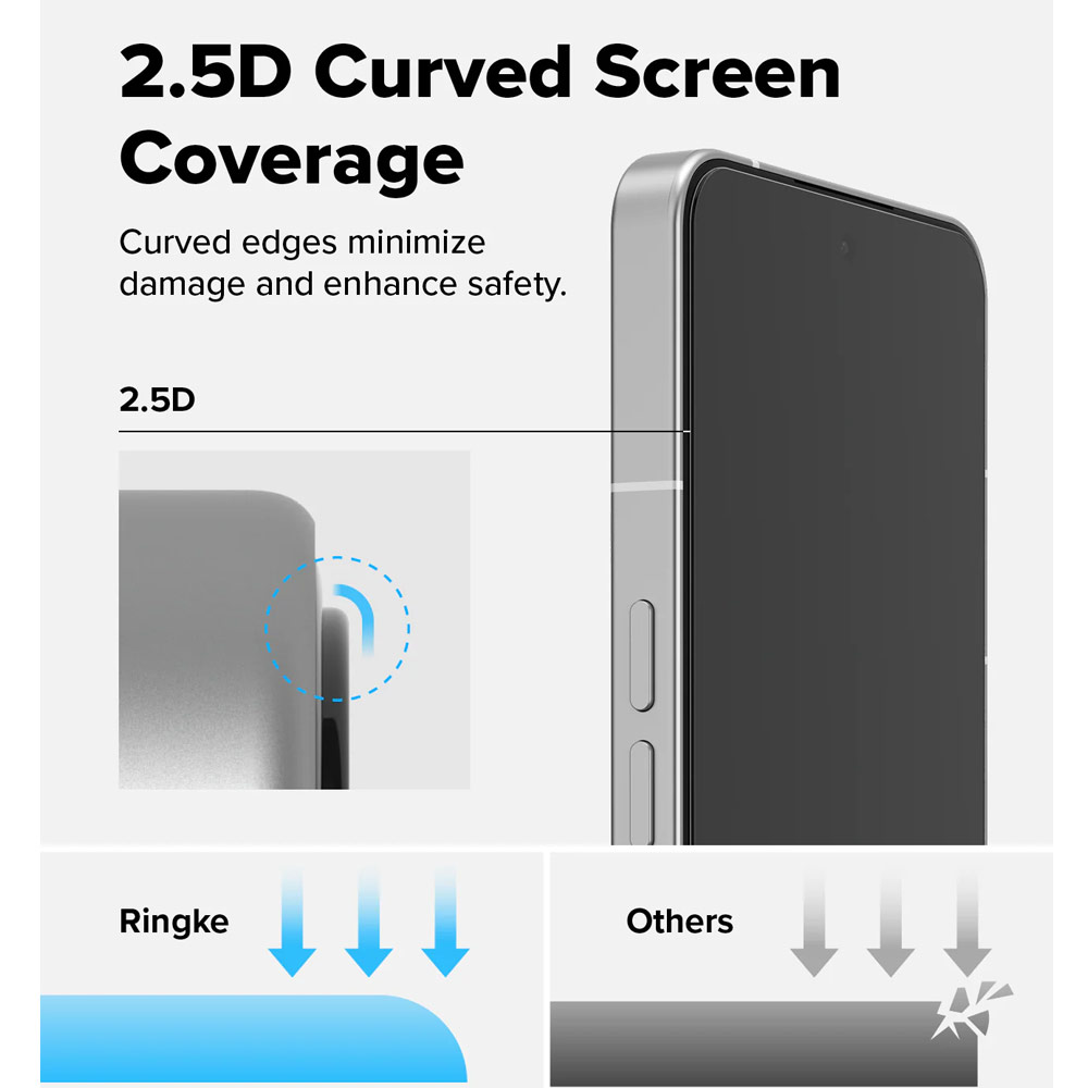 Picture of Nothing Phone 3  | Ringke Camera Lens Frame Glass Protector with Easy Installation for Nothing Phone3 (Black)