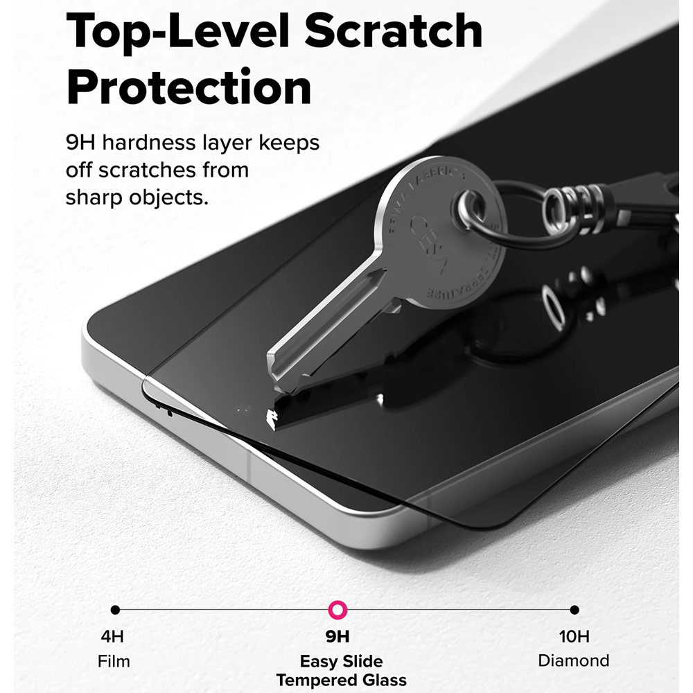 Picture of Samsung Galaxy S26 Screen Protector | Ringke Easy Slide Tempered Glass Screen Protector for Samsung Galaxy S26(Clear) 2pcs