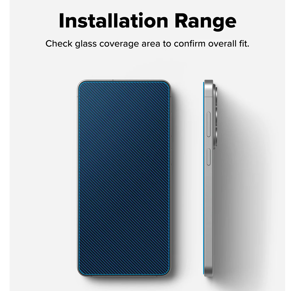 Picture of Samsung Galaxy S26 Screen Protector | Ringke Easy Slide Tempered Glass Screen Protector for Samsung Galaxy S26(Clear) 2pcs