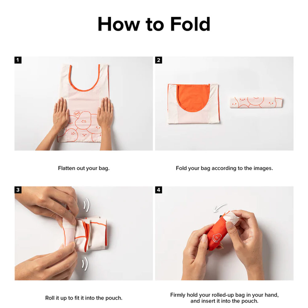 Picture of Ringke Day-Me Nylon Lightweight Easy Folding Hand Carry Bag (Need More Beer)