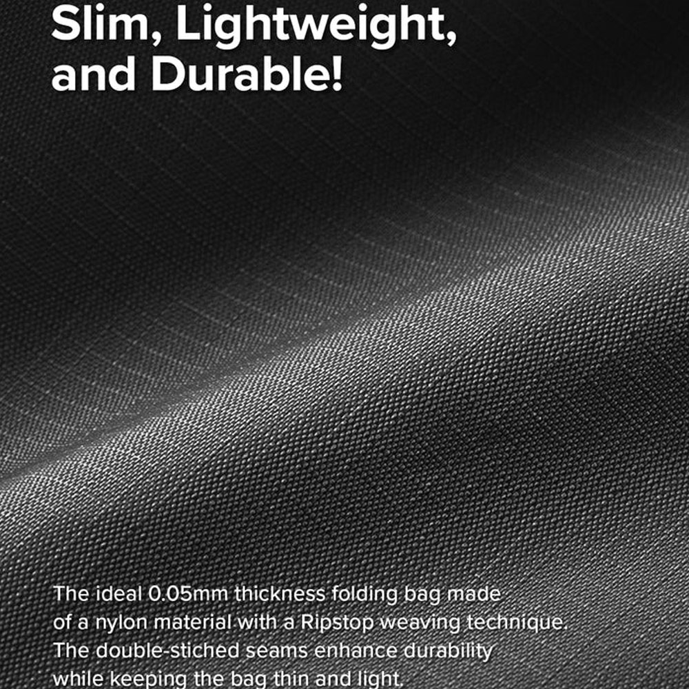 Picture of Ringke Day-Me Nylon Lightweight Easy Folding Hand Carry Bag (Need More Beer)