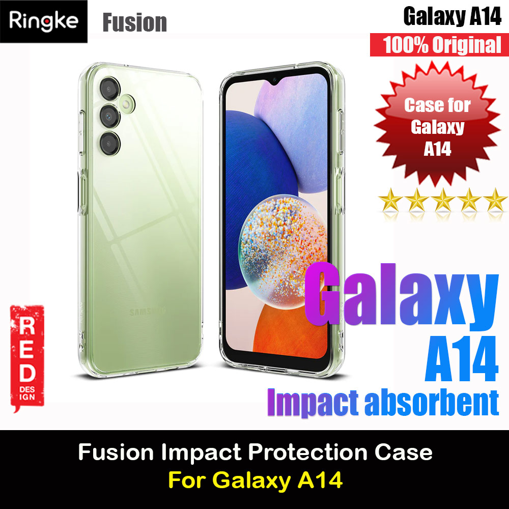 Picture of Ringke Fusion Transparent Protection Case for Samsung Galaxy A14 5G (Clear) Samsung Galaxy A14 5G- Samsung Galaxy A14 5G Cases, Samsung Galaxy A14 5G Covers, iPad Cases and a wide selection of Samsung Galaxy A14 5G Accessories in Malaysia, Sabah, Sarawak and Singapore 