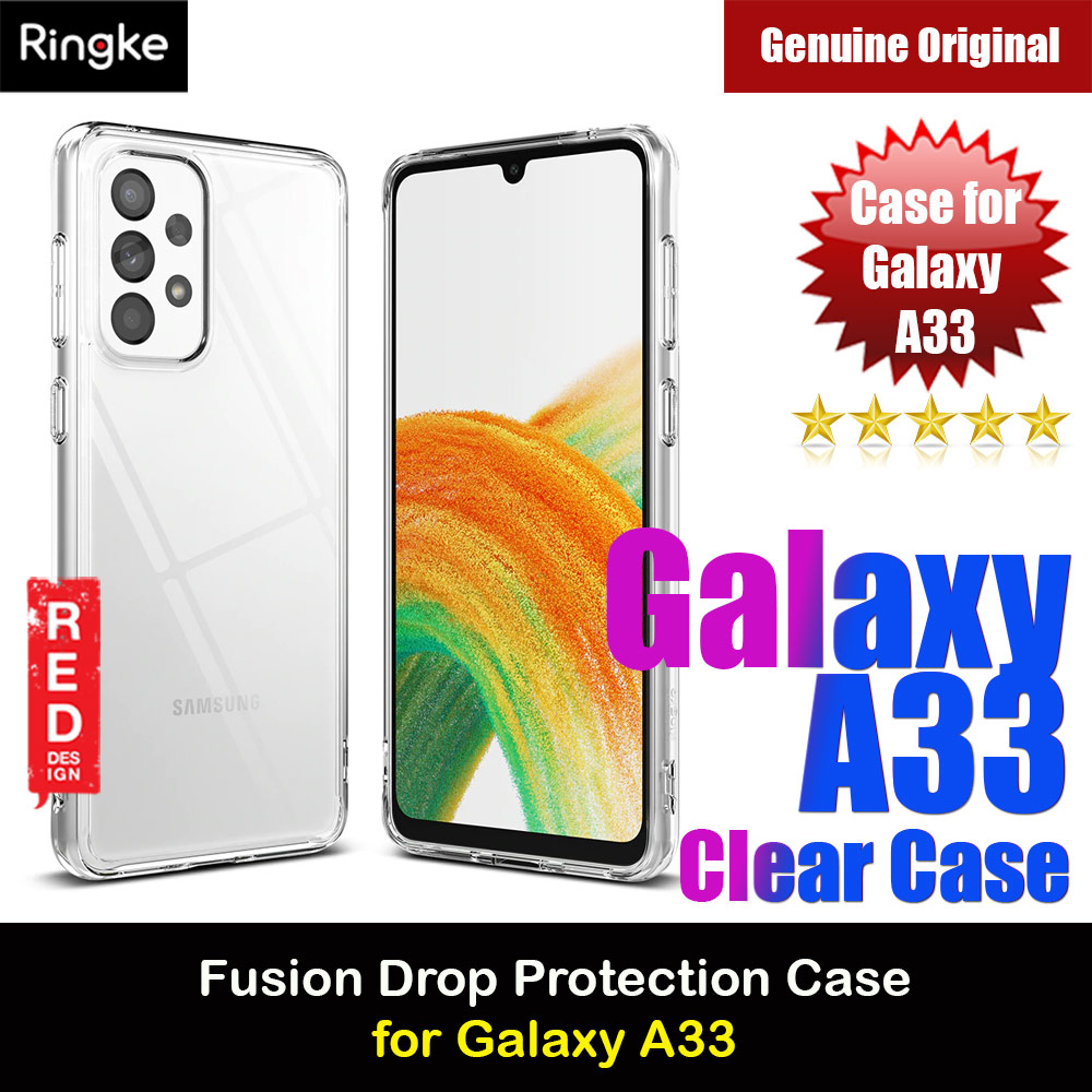 Picture of Ringke Fusion Drop Protection Case for Samsung Galaxy A33 Case (Clear) Samsung Galaxy A33- Samsung Galaxy A33 Cases, Samsung Galaxy A33 Covers, iPad Cases and a wide selection of Samsung Galaxy A33 Accessories in Malaysia, Sabah, Sarawak and Singapore 