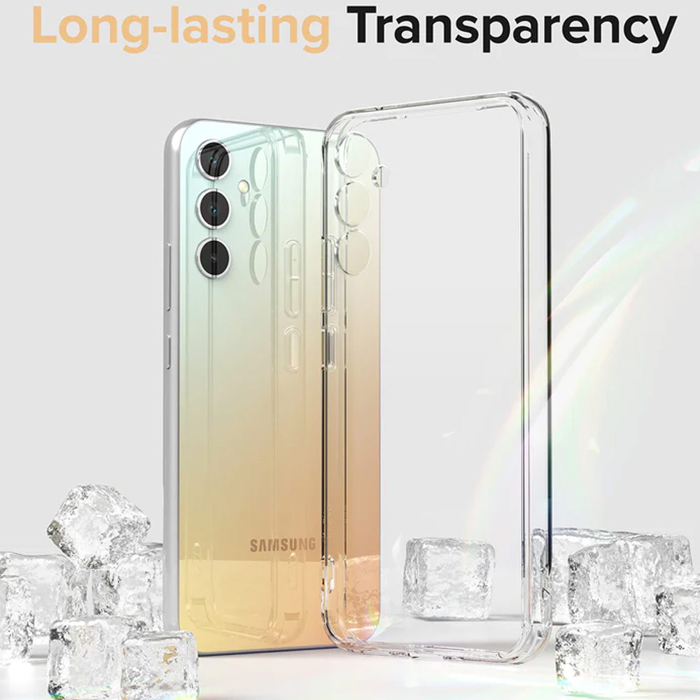 Picture of Samsung Galaxy A34 5G Case | Ringke Fusion Transparent Protection Case for Samsung Galaxy A34 5G (Clear)