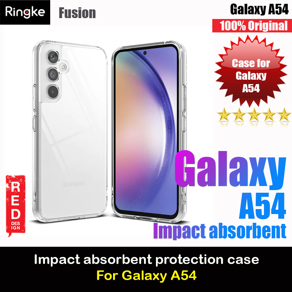 Picture of Ringke Fusion Transparent Protection Case for Samsung Galaxy A54 5G (Clear) Samsung Galaxy A54 5G- Samsung Galaxy A54 5G Cases, Samsung Galaxy A54 5G Covers, iPad Cases and a wide selection of Samsung Galaxy A54 5G Accessories in Malaysia, Sabah, Sarawak and Singapore 