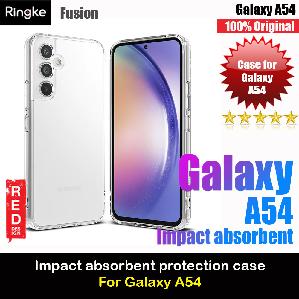 Picture of Ringke Fusion Transparent Protection Case for Samsung Galaxy A54 5G (Matte Clear) Samsung Galaxy A54 5G- Samsung Galaxy A54 5G Cases, Samsung Galaxy A54 5G Covers, iPad Cases and a wide selection of Samsung Galaxy A54 5G Accessories in Malaysia, Sabah, Sarawak and Singapore 