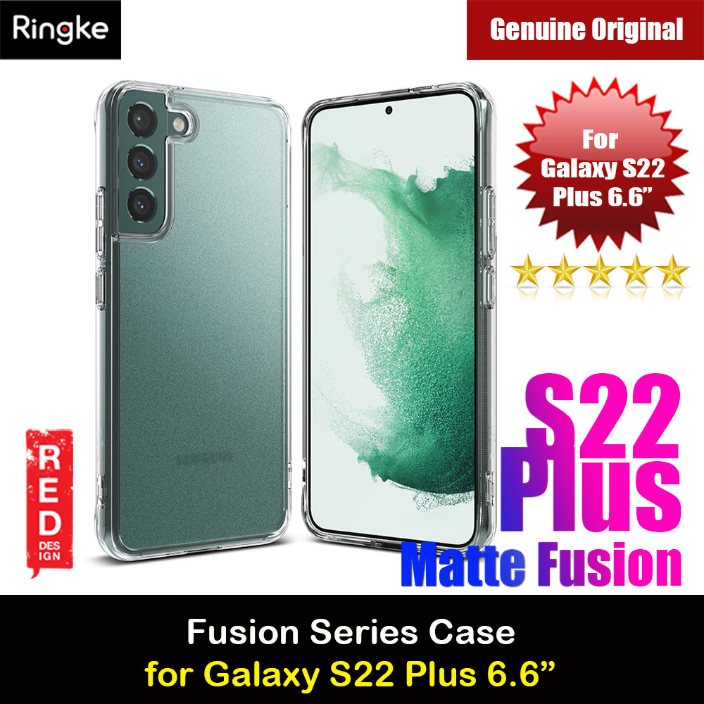 Picture of Ringke Fusion Protection Case for Samsung Galaxy S22 Plus 6.6 (Matte Clear) Samsung Galaxy S22 Plus 6.6- Samsung Galaxy S22 Plus 6.6 Cases, Samsung Galaxy S22 Plus 6.6 Covers, iPad Cases and a wide selection of Samsung Galaxy S22 Plus 6.6 Accessories in Malaysia, Sabah, Sarawak and Singapore 