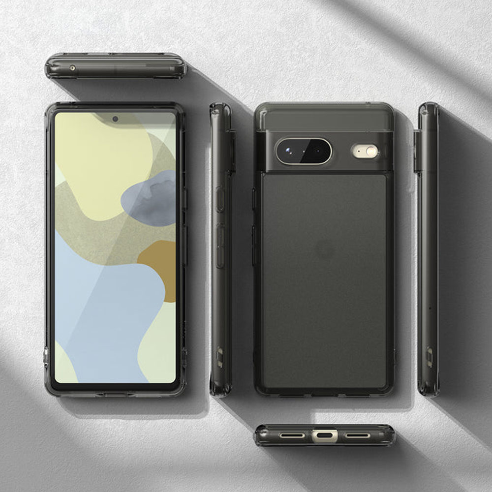 Picture of Google Pixel 7 Case | Ringke Fusion Protection Case for Google Pixel 7 (Matte Smoke Black)