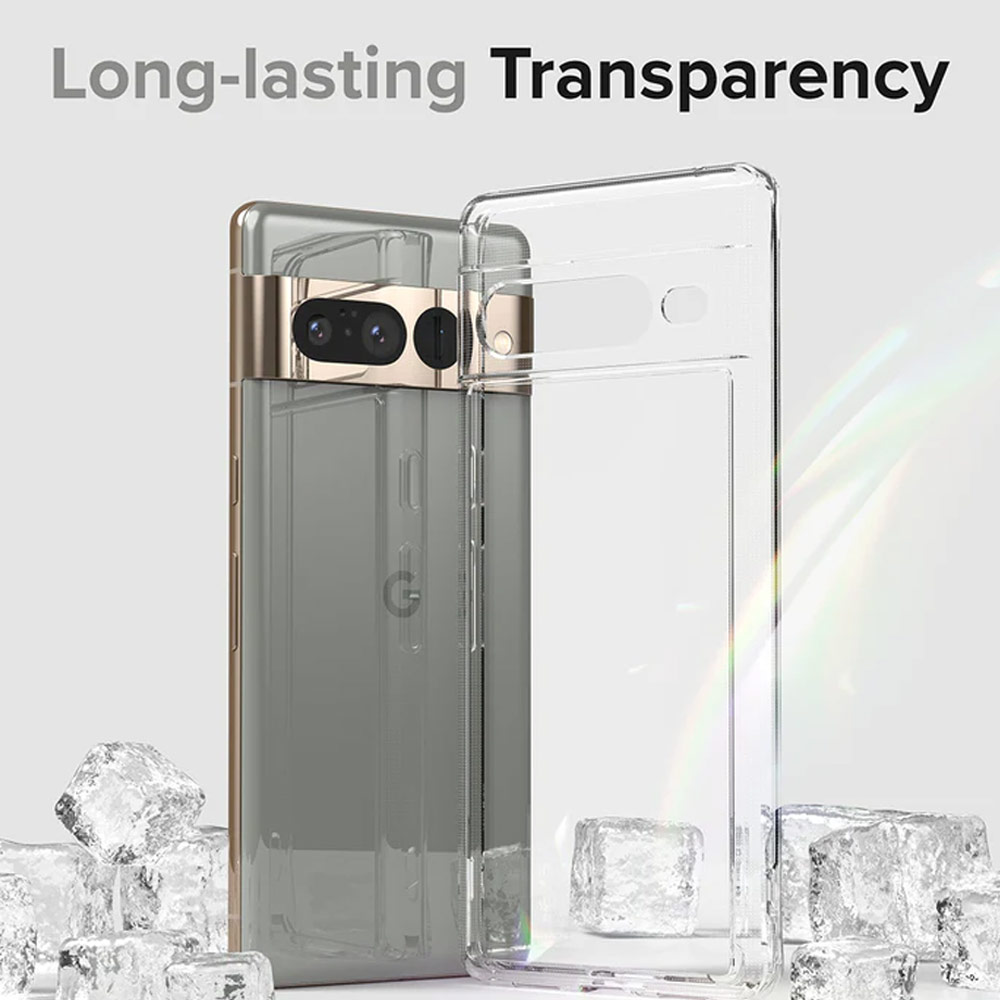 Picture of Google Pixel 7 Pro Case | Ringke Fusion Protection Case for Google Pixel 7 Pro (Clear)