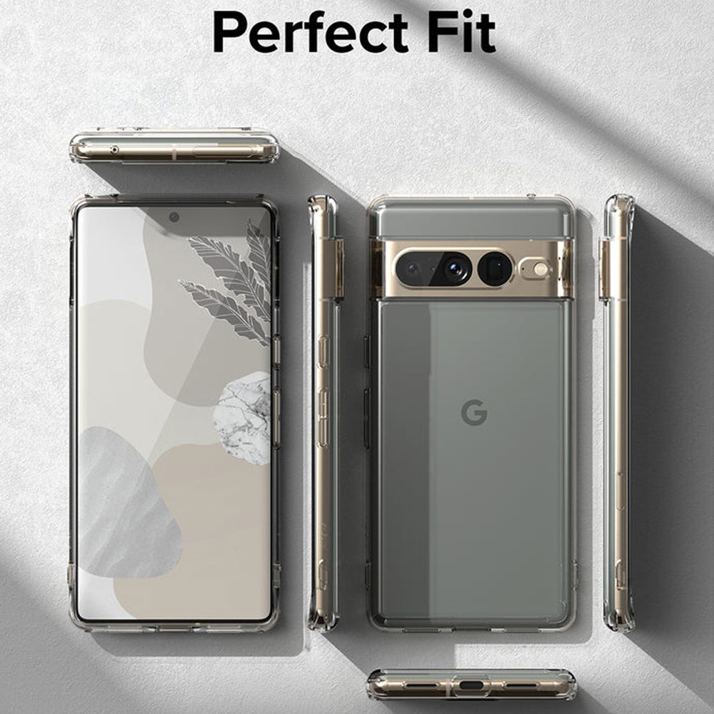 Picture of Google Pixel 7 Pro Case | Ringke Fusion Protection Case for Google Pixel 7 Pro (Clear)