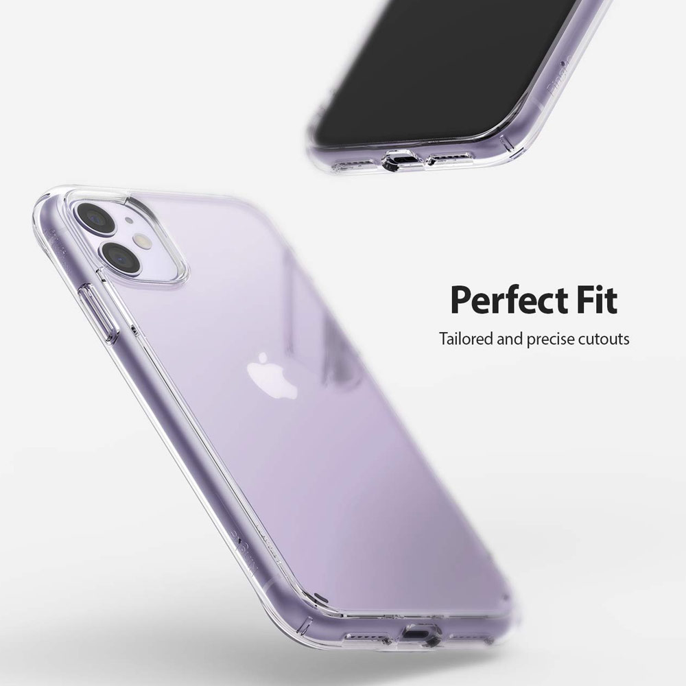 Picture of Apple iPhone 11 6.1  | Ringke Fusion Extreme Tough Protection for Apple iPhone 11 (Clear)