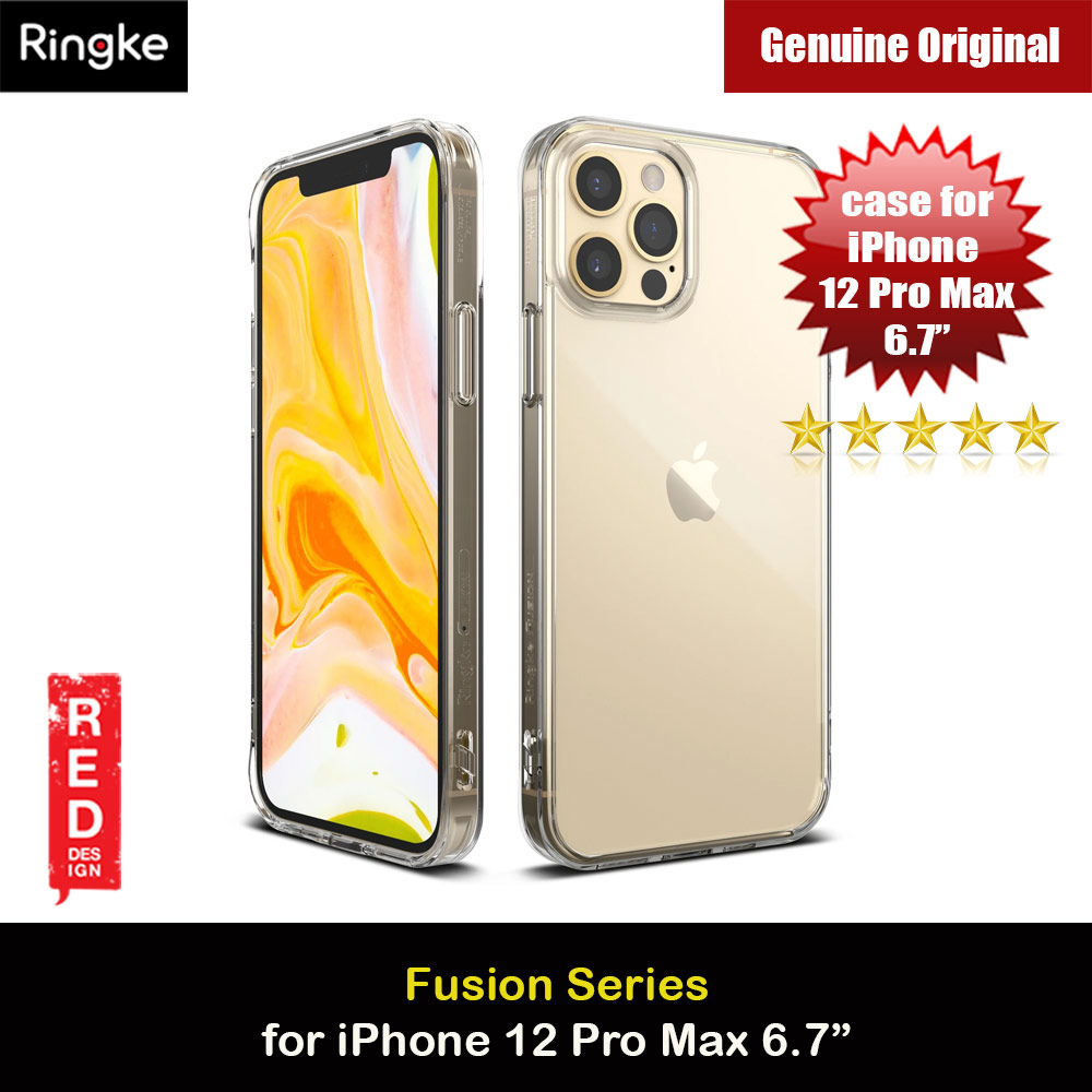 Picture of Ringke Fusion Protection Case for Apple iPhone 12 Pro Max 6.7 (Clear) Apple iPhone 12 Pro Max 6.7- Apple iPhone 12 Pro Max 6.7 Cases, Apple iPhone 12 Pro Max 6.7 Covers, iPad Cases and a wide selection of Apple iPhone 12 Pro Max 6.7 Accessories in Malaysia, Sabah, Sarawak and Singapore 