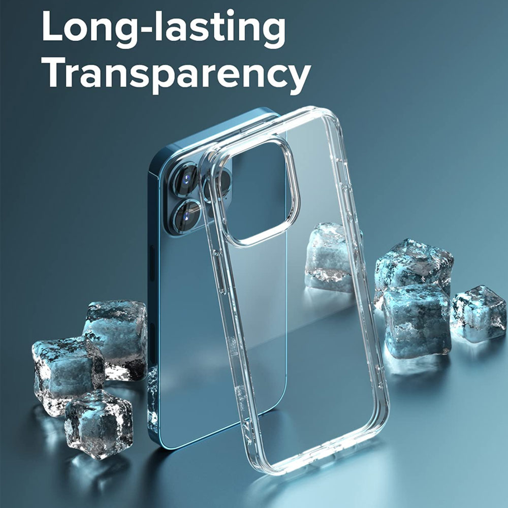 Picture of Apple iPhone 13 Pro Max 6.7 Case | Ringke Fusion Protection Case for Apple iPhone 13 Pro Max 6.7 (Clear)