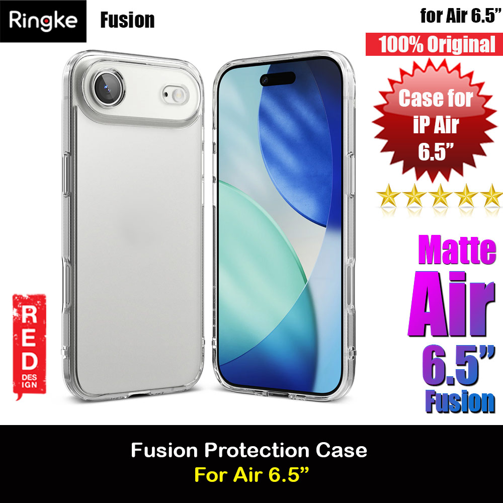 Picture of Ringke Fusion Slim Drop Protection Case for iPhone Air 6.5 (Matte) Apple iPhone Air 6.5- Apple iPhone Air 6.5 Cases, Apple iPhone Air 6.5 Covers, iPad Cases and a wide selection of Apple iPhone Air 6.5 Accessories in Malaysia, Sabah, Sarawak and Singapore 