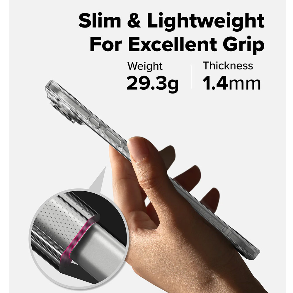 Picture of Apple iPhone Air 6.5 Case | Ringke Fusion Slim Drop Protection Case for iPhone Air 6.5 (Matte)