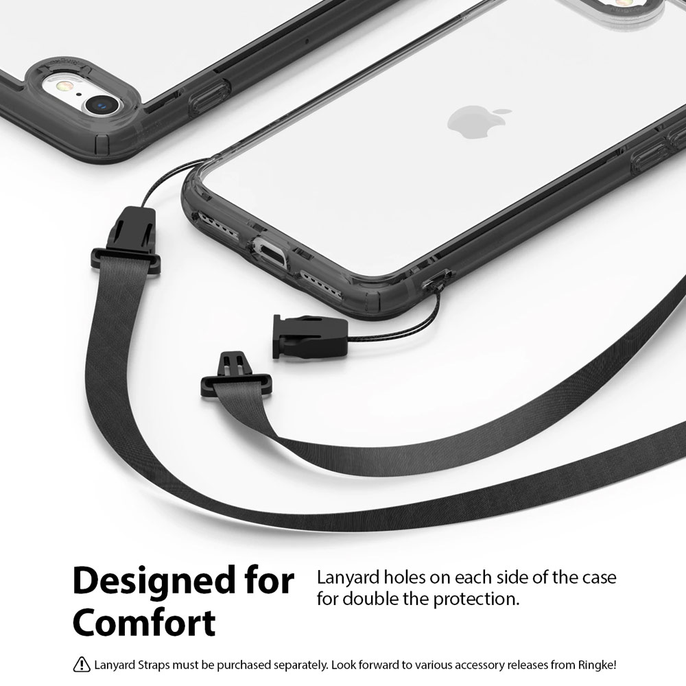Picture of Apple iPhone 7 4.7 Case | Ringke Fusion Drop Protection Case for iPhone SE 2020 2022 iPhone 7 iPhone 8 Case (Clear)