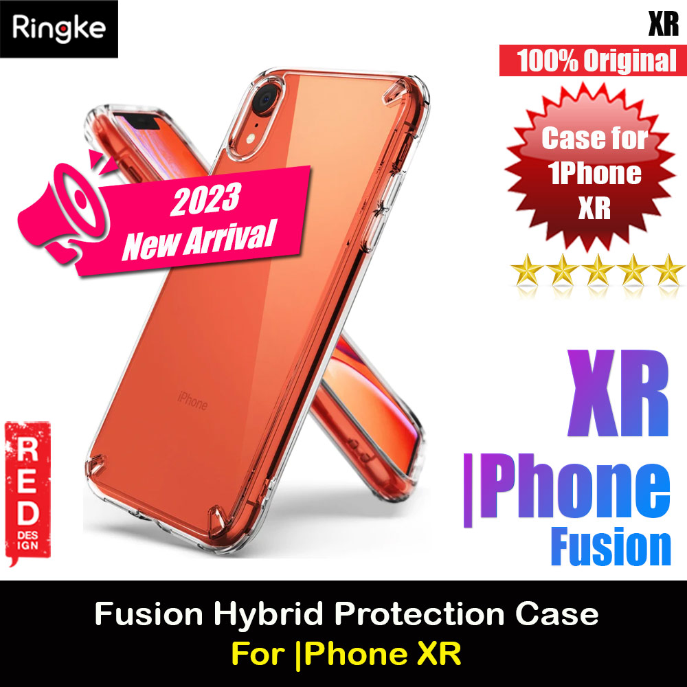 Picture of Ringke Fusion Transparent Protection Case for iPhone XR 6.1 (Clear) Apple iPhone XR- Apple iPhone XR Cases, Apple iPhone XR Covers, iPad Cases and a wide selection of Apple iPhone XR Accessories in Malaysia, Sabah, Sarawak and Singapore 