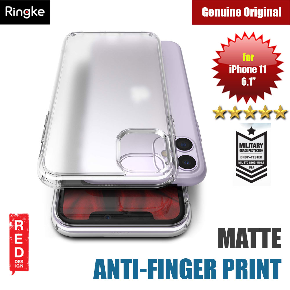 Picture of Ringke Fusion Matte Anti Fingerprint Extreme Tough Protection for Apple iPhone 11 6.1 (Matte Clear) Apple iPhone 11 6.1- Apple iPhone 11 6.1 Cases, Apple iPhone 11 6.1 Covers, iPad Cases and a wide selection of Apple iPhone 11 6.1 Accessories in Malaysia, Sabah, Sarawak and Singapore 