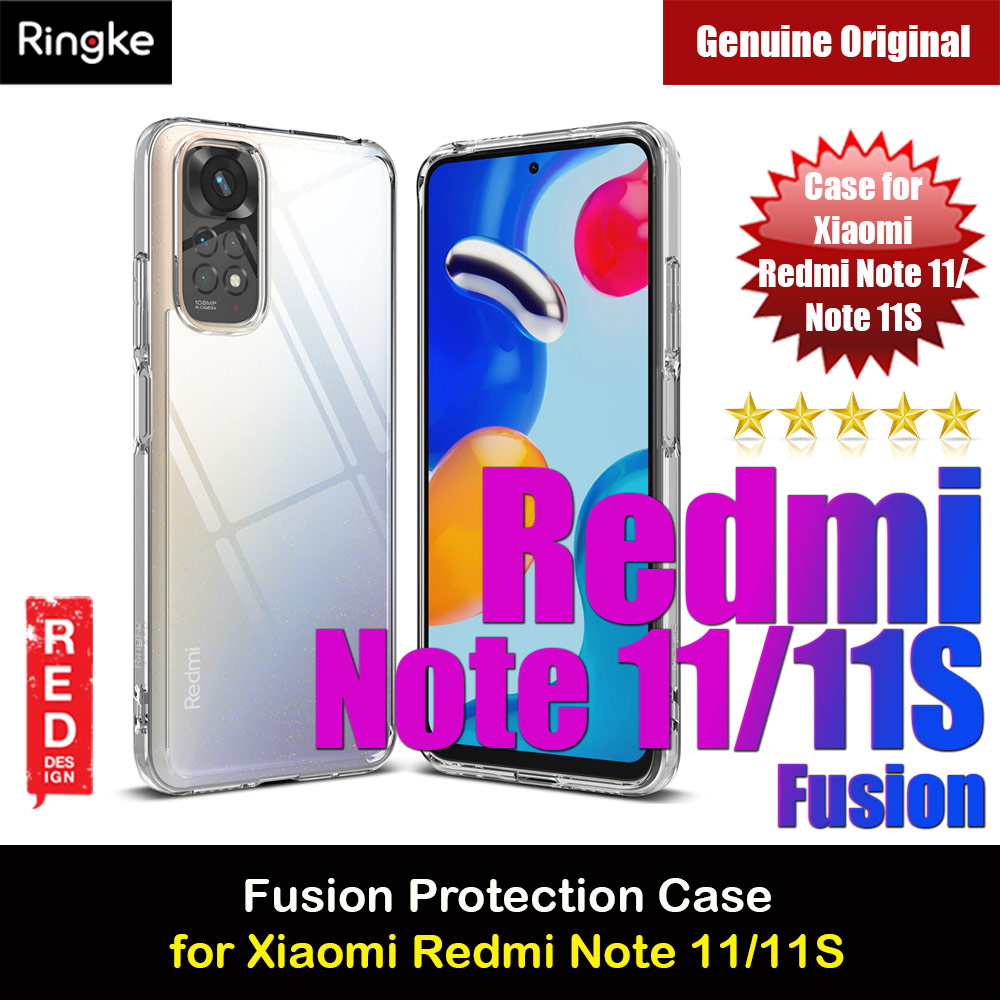 Picture of Ringke Fusion Drop Protection Case for Xiaomi Redmi Note 11 / 11S Case (Clear) Xiaomi Redmi Note 11 / 11S- Xiaomi Redmi Note 11 / 11S Cases, Xiaomi Redmi Note 11 / 11S Covers, iPad Cases and a wide selection of Xiaomi Redmi Note 11 / 11S Accessories in Malaysia, Sabah, Sarawak and Singapore 