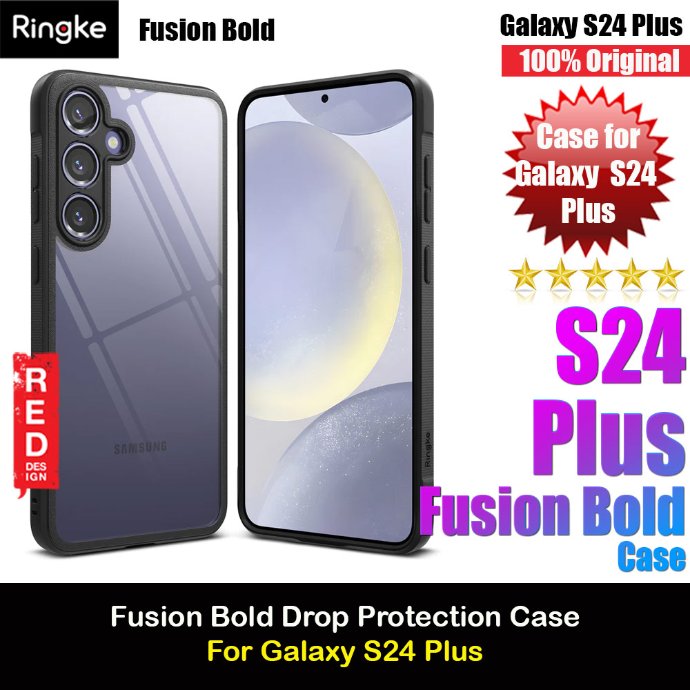 Picture of Ringke Fusion Bold Drop Protection Case for Samsung Galaxy S24 Plus (Black) Samsung Galaxy S24 Plus- Samsung Galaxy S24 Plus Cases, Samsung Galaxy S24 Plus Covers, iPad Cases and a wide selection of Samsung Galaxy S24 Plus Accessories in Malaysia, Sabah, Sarawak and Singapore 