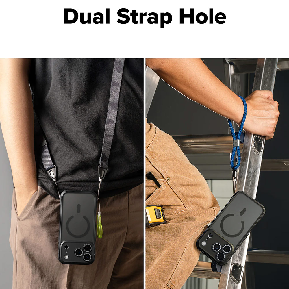 Picture of Apple iPhone 17 Pro 6.3 Case | Ringke Fusion Bold Magnetic Anti Finger Print Anti Slip Drop Protection Case for iPhone 17 Pro 6.3 (Matte Black)