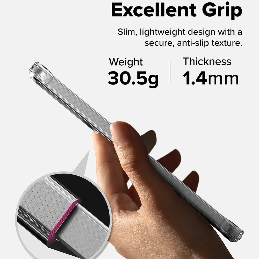 Picture of Samsung Galaxy A57 Case | Ringke Fusion Transparent Hybrid Protection Case for Samsung Galaxy A57 (Clear)