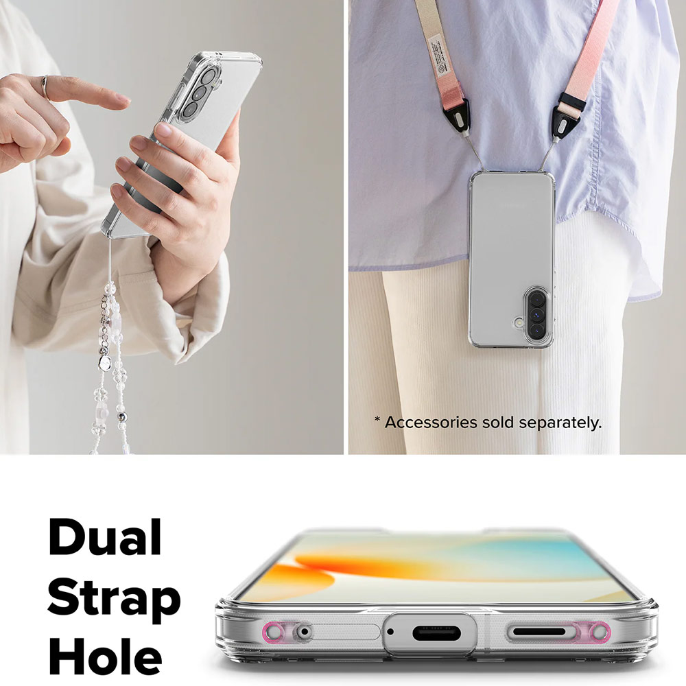 Picture of Samsung Galaxy A57 Case | Ringke Fusion Transparent Hybrid Protection Case for Samsung Galaxy A57 (Matte)