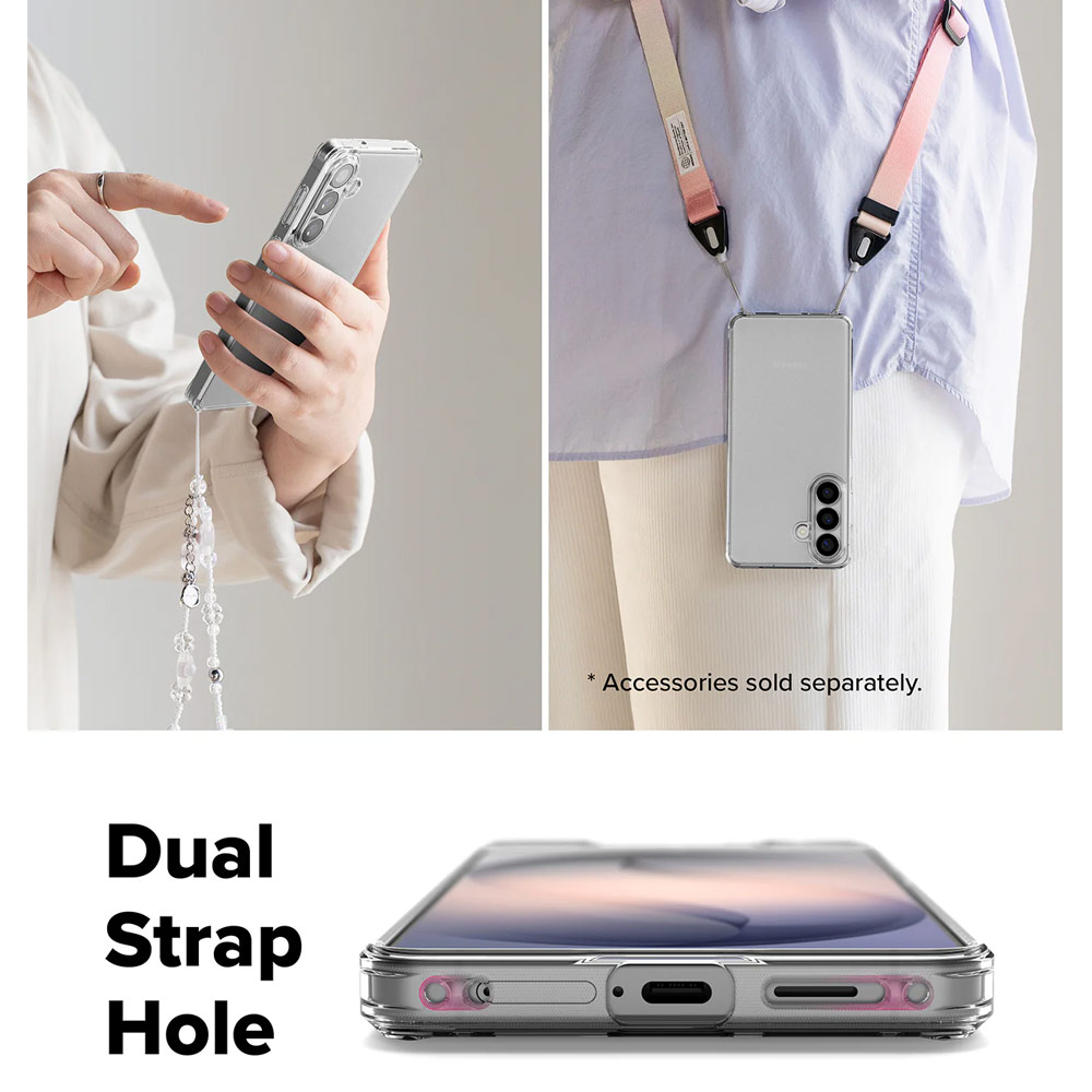 Picture of Samsung Galaxy S26 Plus Case | Ringke Fusion Transparent Protection Case for Samsung Galaxy S26 Plus (Matte Clear)