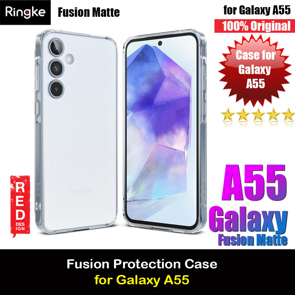 Picture of Ringke Fusion Drop Protection Case for Samsung Galaxy A55 Case (Matte) Samsung Galaxy A55- Samsung Galaxy A55 Cases, Samsung Galaxy A55 Covers, iPad Cases and a wide selection of Samsung Galaxy A55 Accessories in Malaysia, Sabah, Sarawak and Singapore 