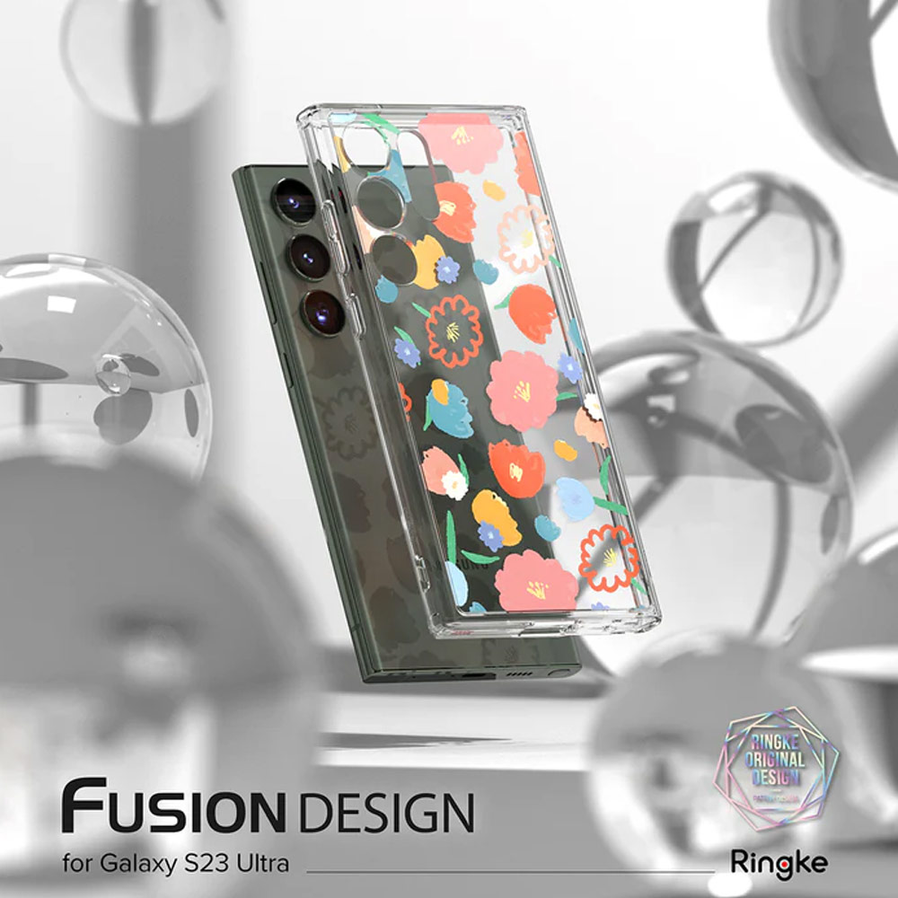 Picture of Samsung Galaxy S23 Ultra Case | Ringke Fusion Design Transparent Protection Case for Samsung Galaxy S23 Ultra (Seoul)