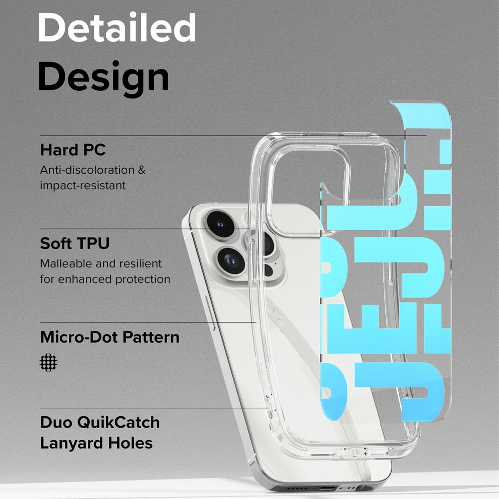 Picture of Apple iPhone 15 6.1 Case | Ringke Fusion Design Female Modern Women Girl Trendy Design Slim Drop Protection Case for iPhone 15 6.1 (Jeju)