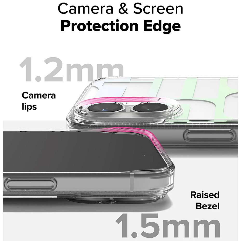 Picture of Apple iPhone 16 Plus 6.7 Case | Ringke Fusion Design Drop Protection Case for iPhone 16 Plus 6.7 (Seoul)