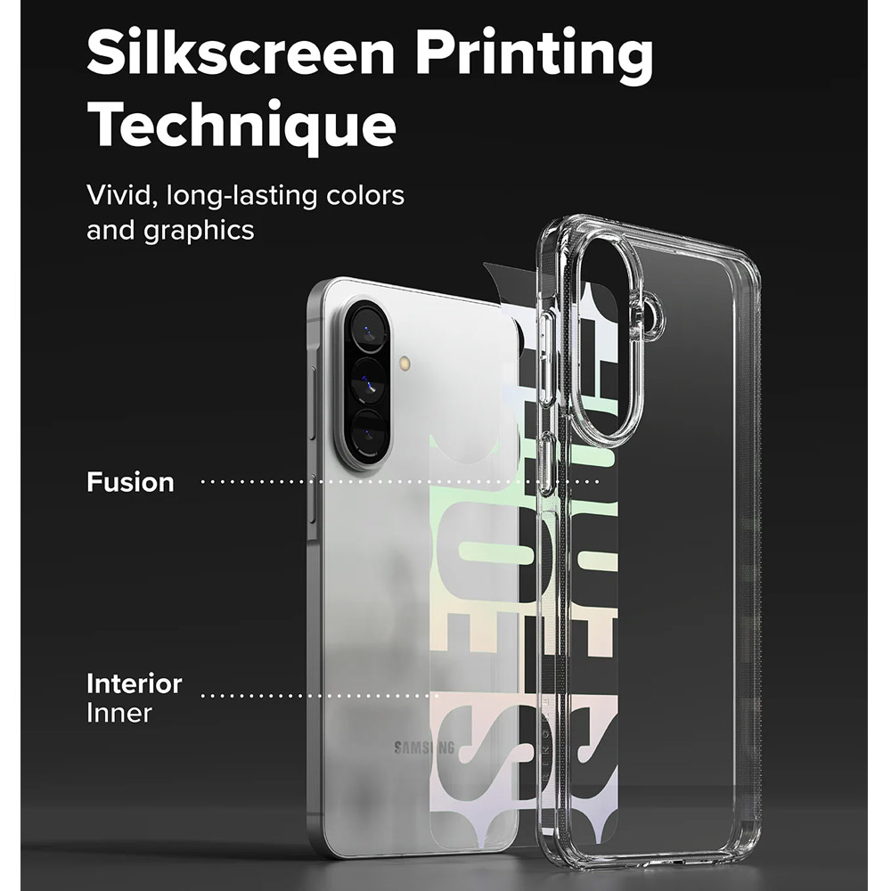 Picture of Samsung Galaxy A57 Case | Ringke Fusion Transparent Hybrid Protection Case for Samsung Galaxy A57 (Seoul)