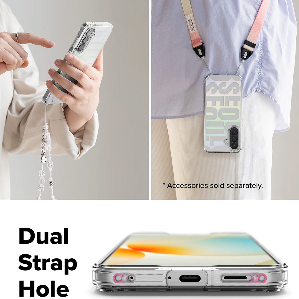 Picture of Samsung Galaxy A57 Case | Ringke Fusion Transparent Hybrid Protection Case for Samsung Galaxy A57 (Seoul)